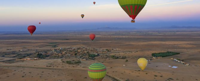 montgolfière a marrakech