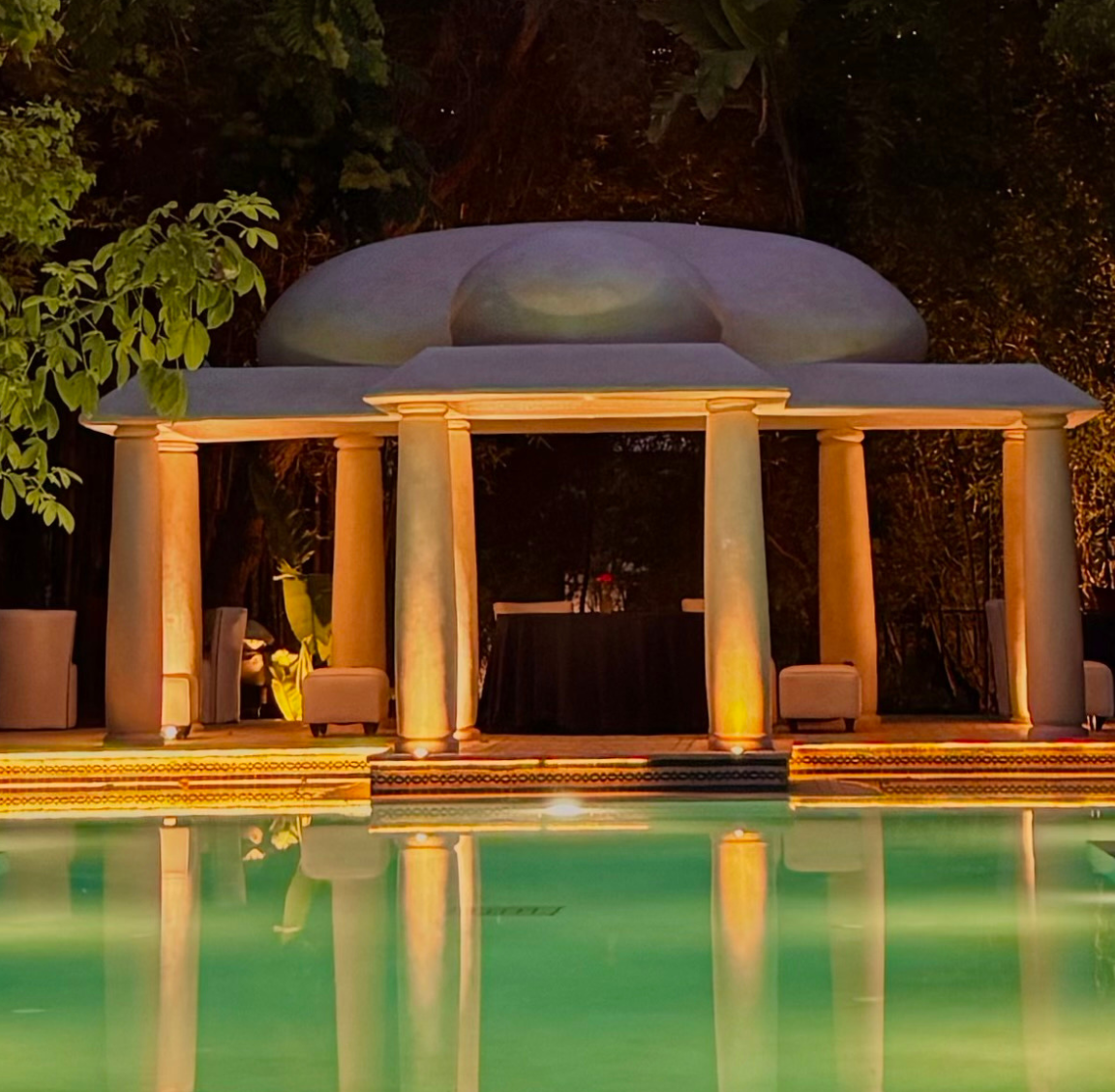 PL Place Marrakech, une magnifique piscine au coeur de la palmeraie